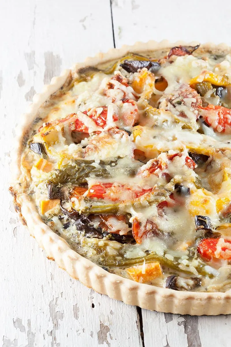 Vegetarische quiche