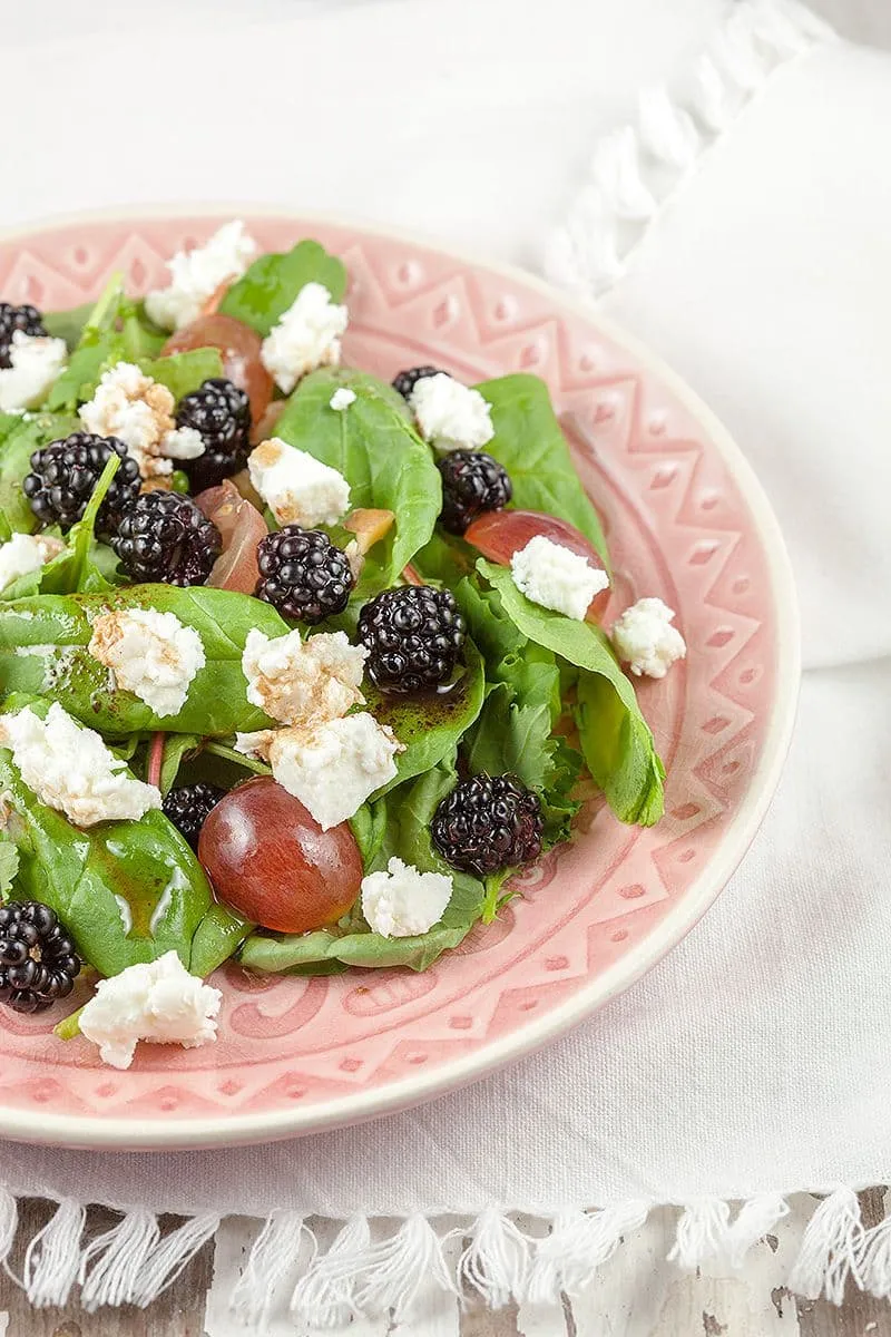 Wilde bramensalade