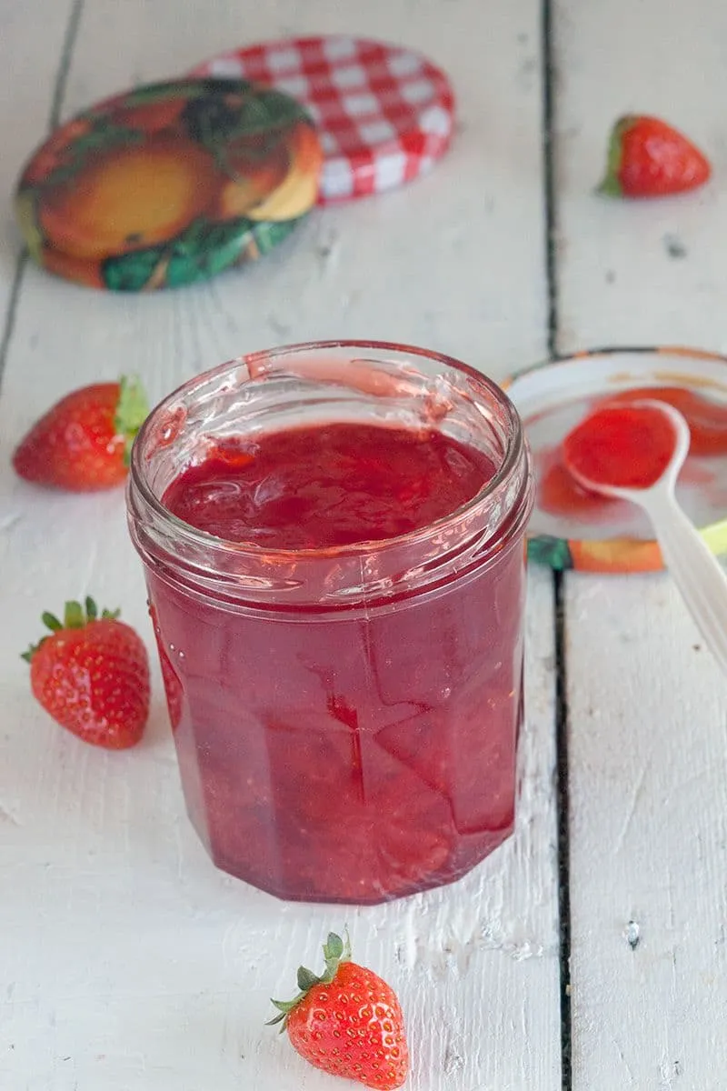 Zelf aardbeienjam maken