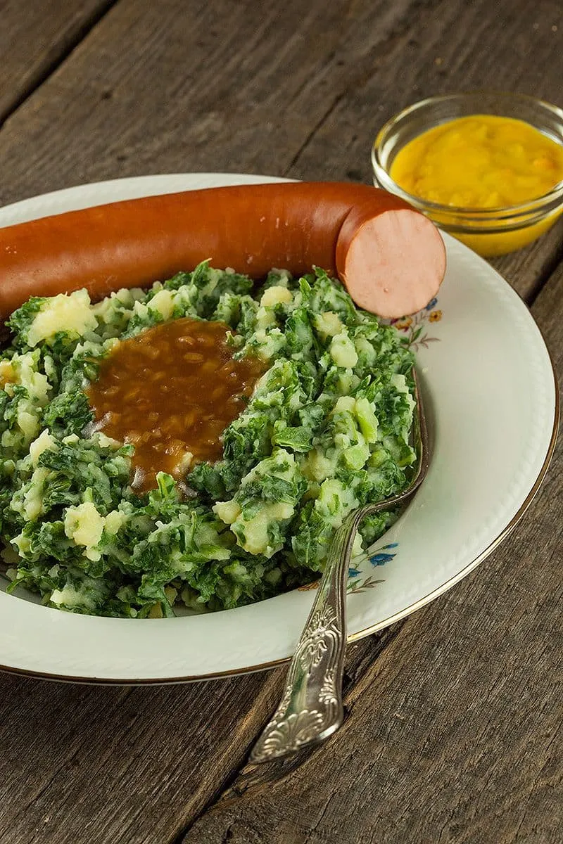 Ouderwetse boerenkoolstamppot