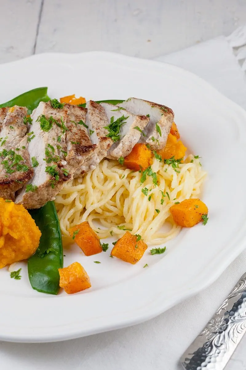 Varkensoester met mosterd en kaneel