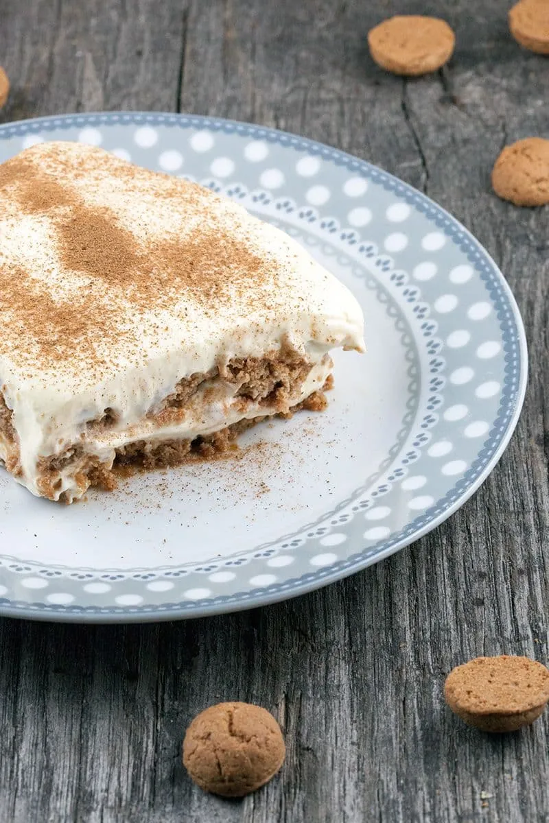 Pepernoten tiramisu