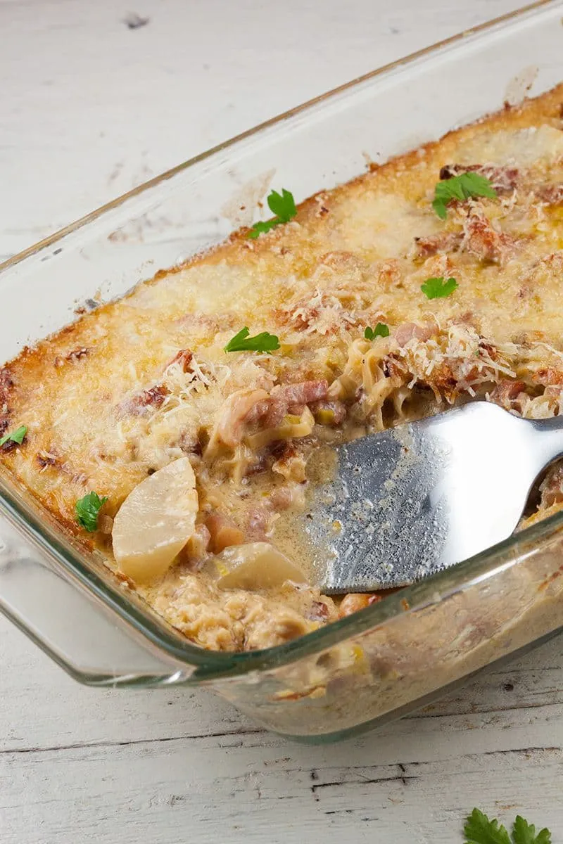 Gratin van aardpeer