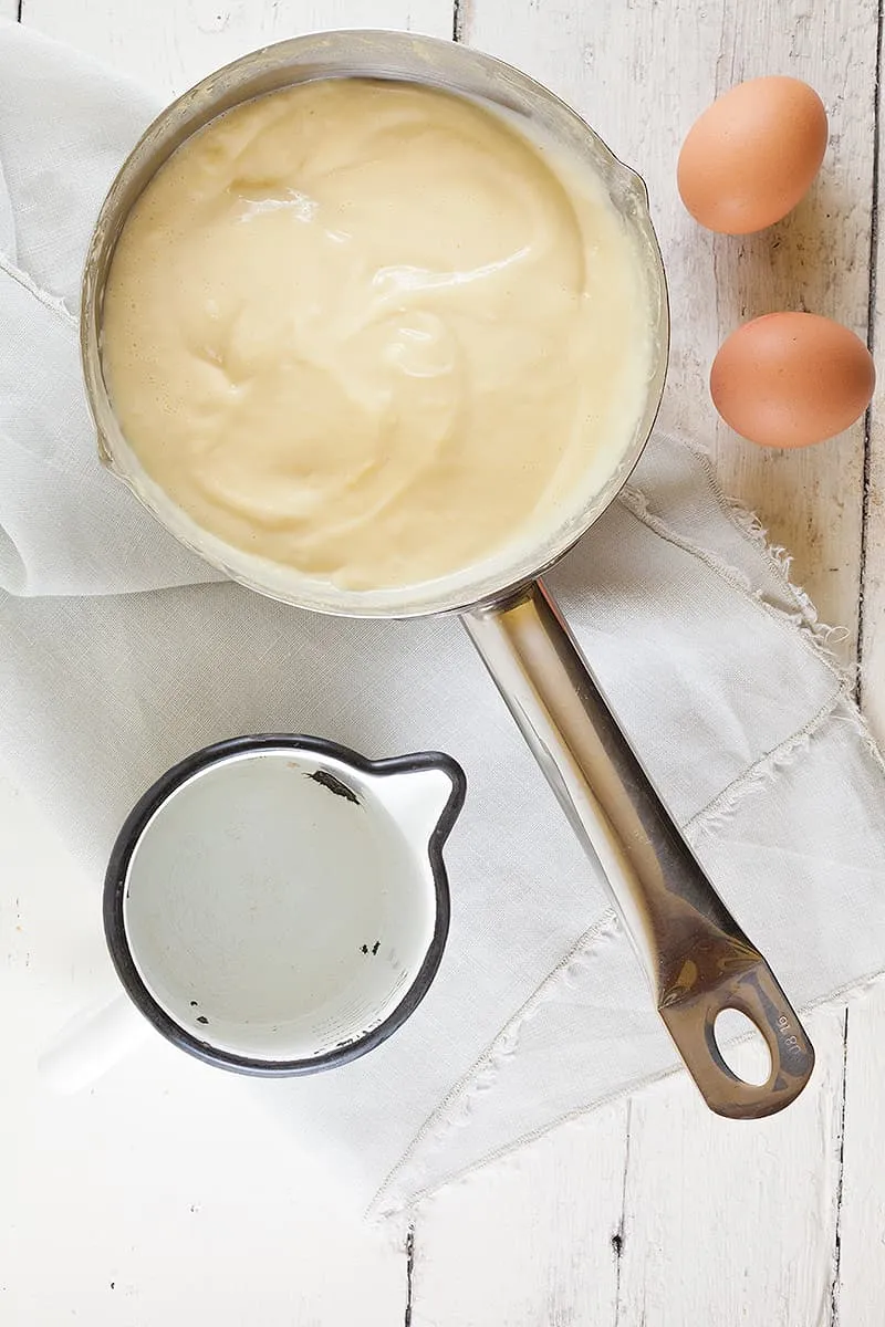 Hoe maak ik banketbakkersroom