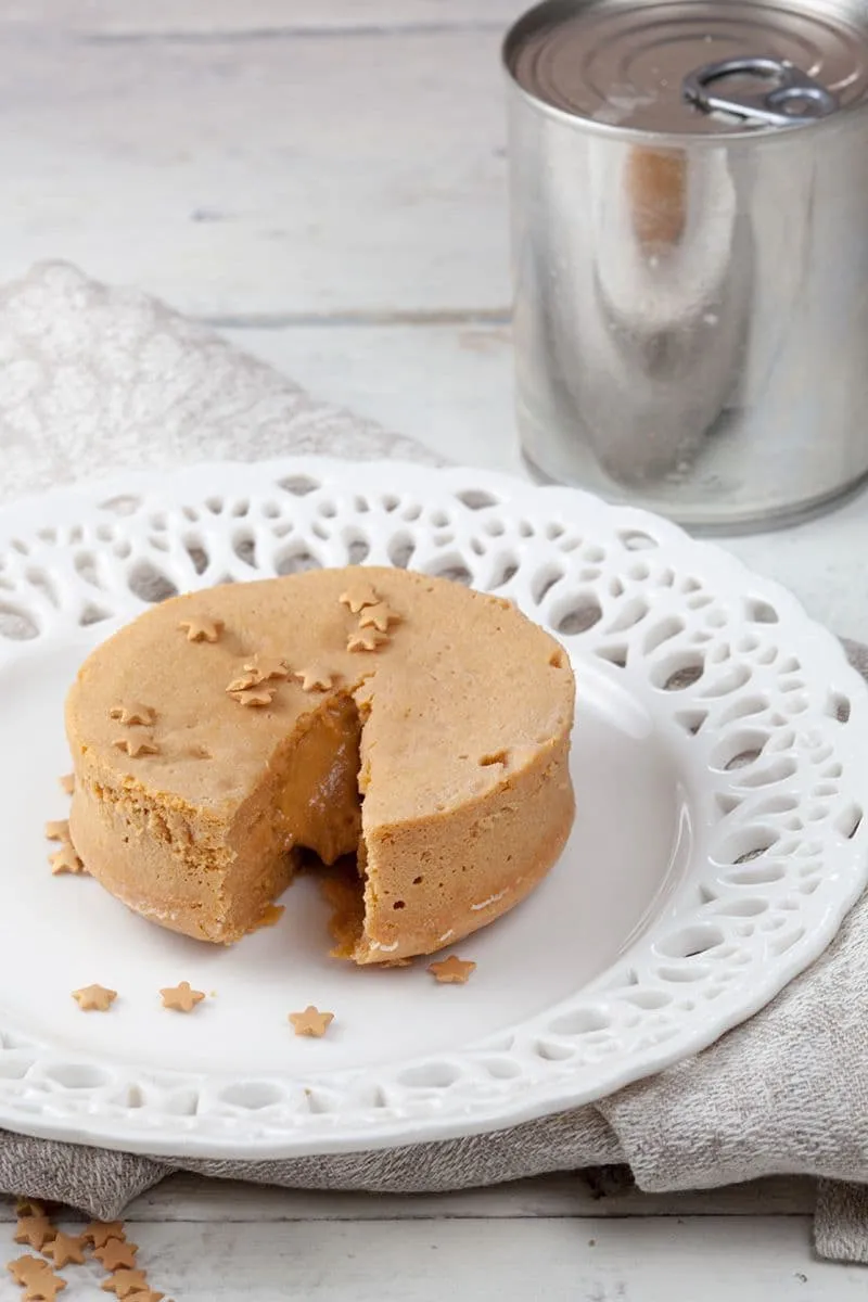 Mini lopende dulce de leche taartjes