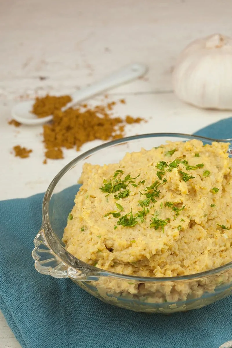 Hummus met ras el hanout