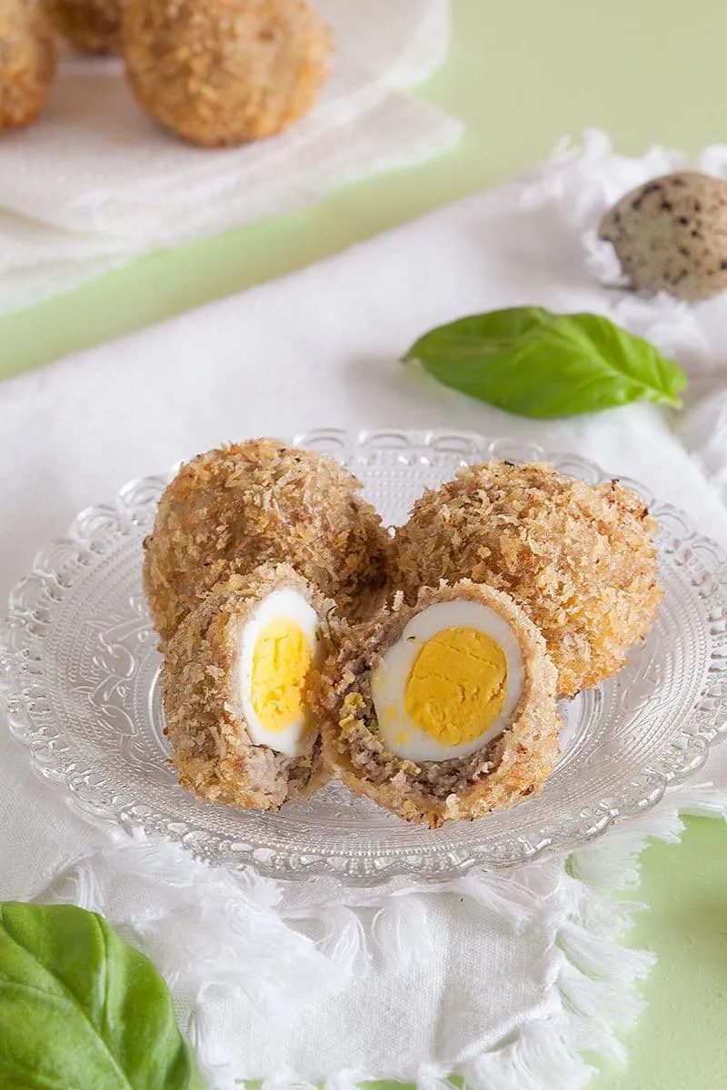 Schotse kwarteleitjes (scotch quail eggs)