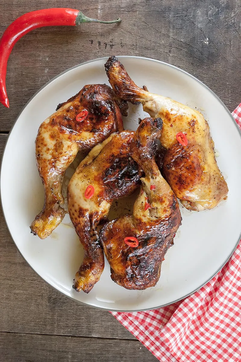 Balsamico-honing kip