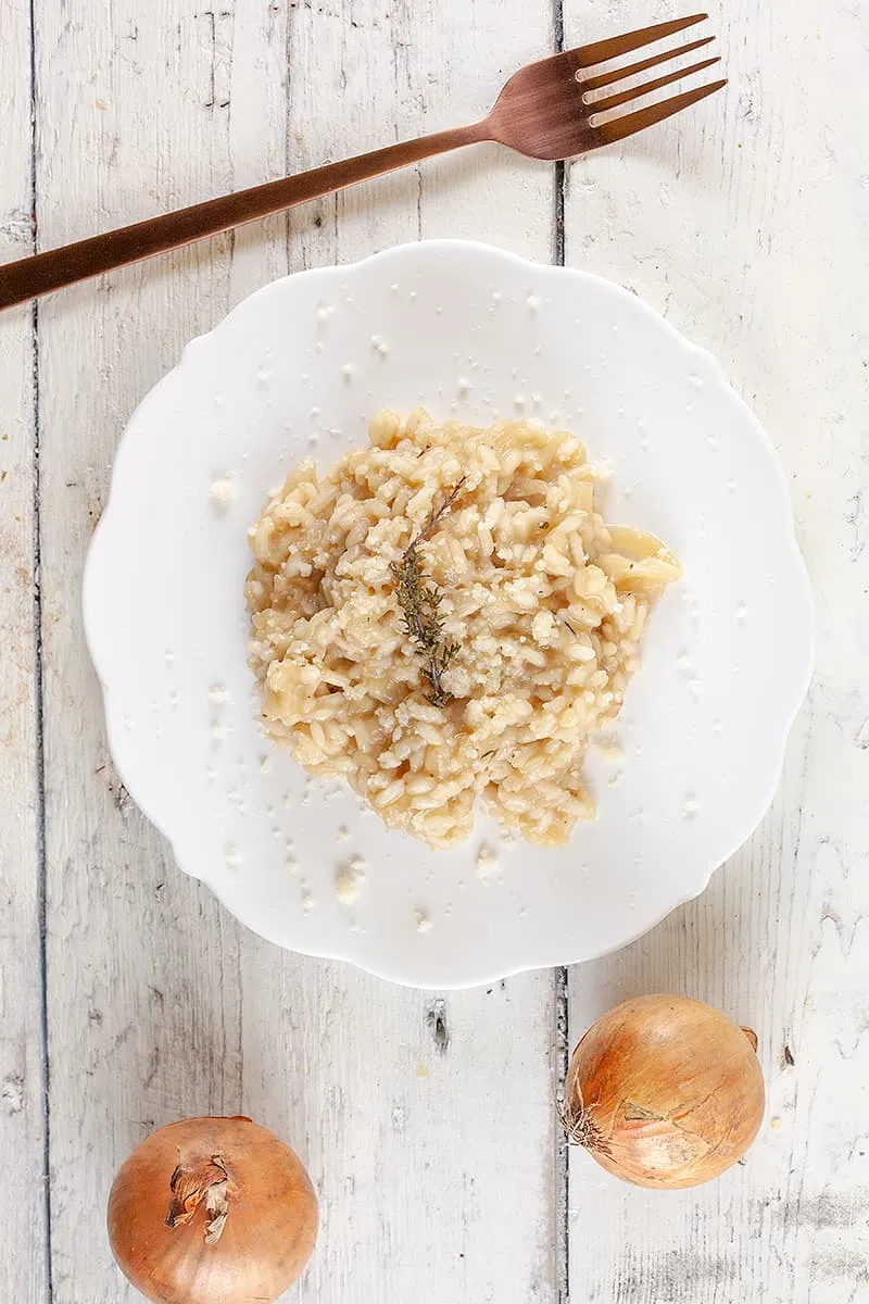 Uien risotto