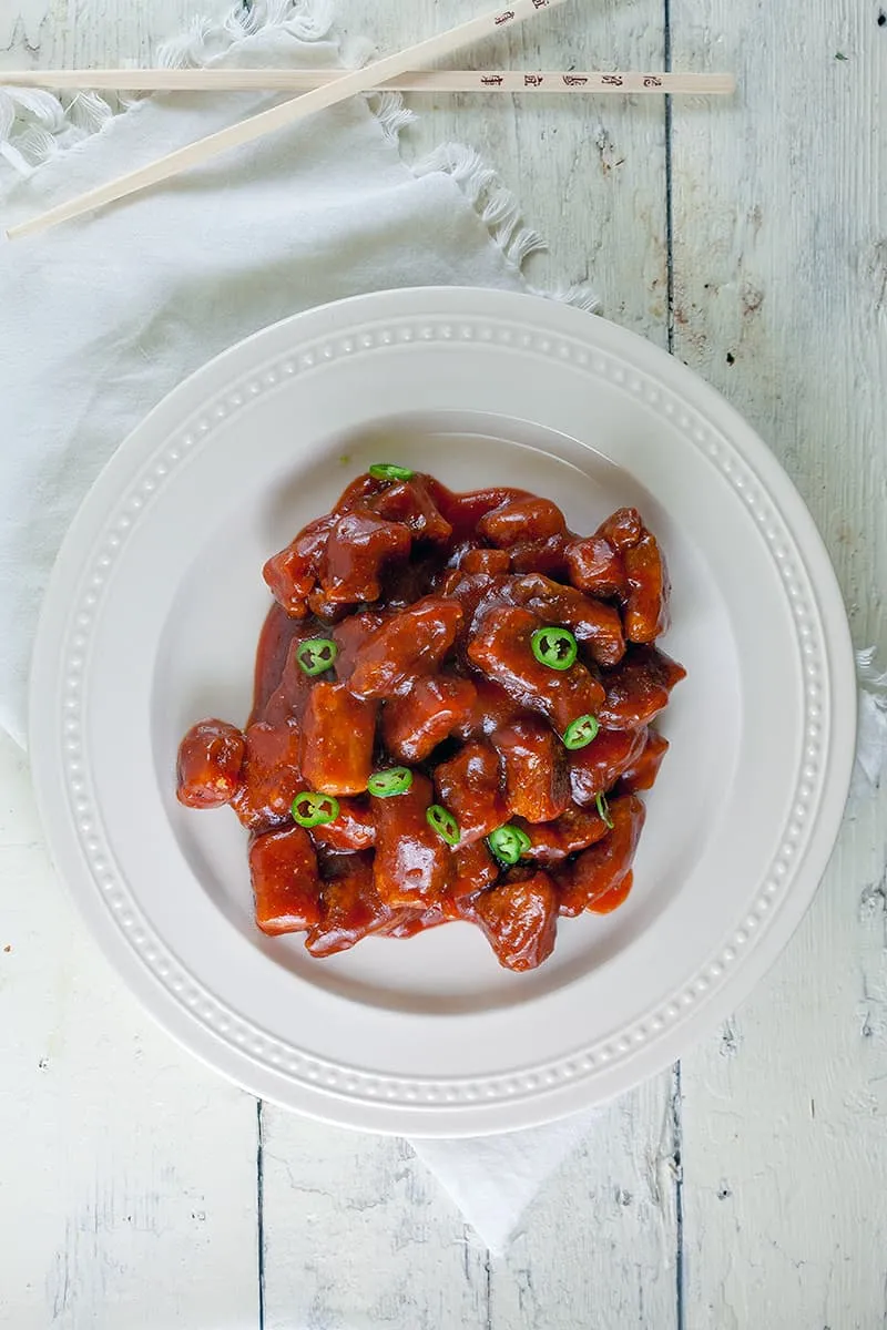 Tangcu Liji (zoetzure varkensreepjes)