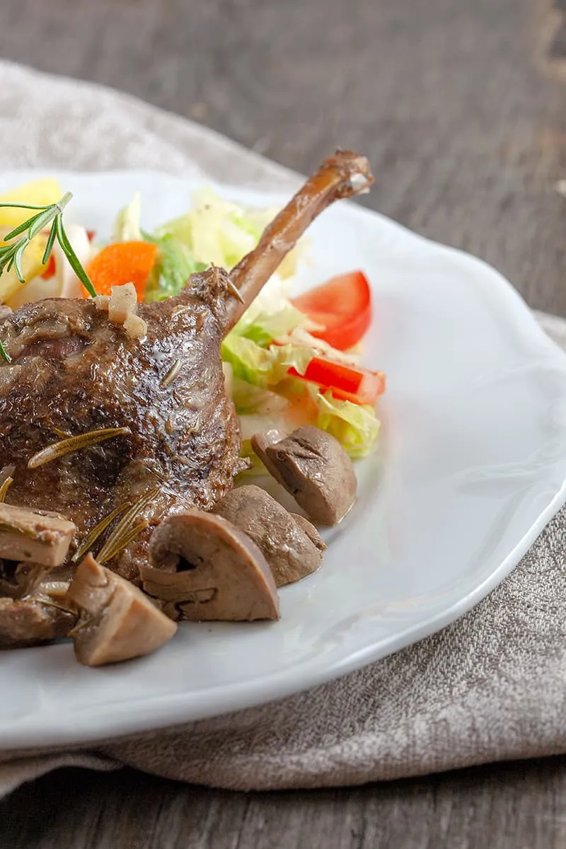 Eend uit de slowcooker