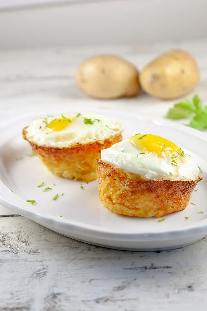 Rösti-ei muffins