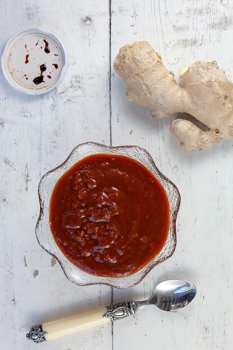 Tamarinde-tomaten chutney