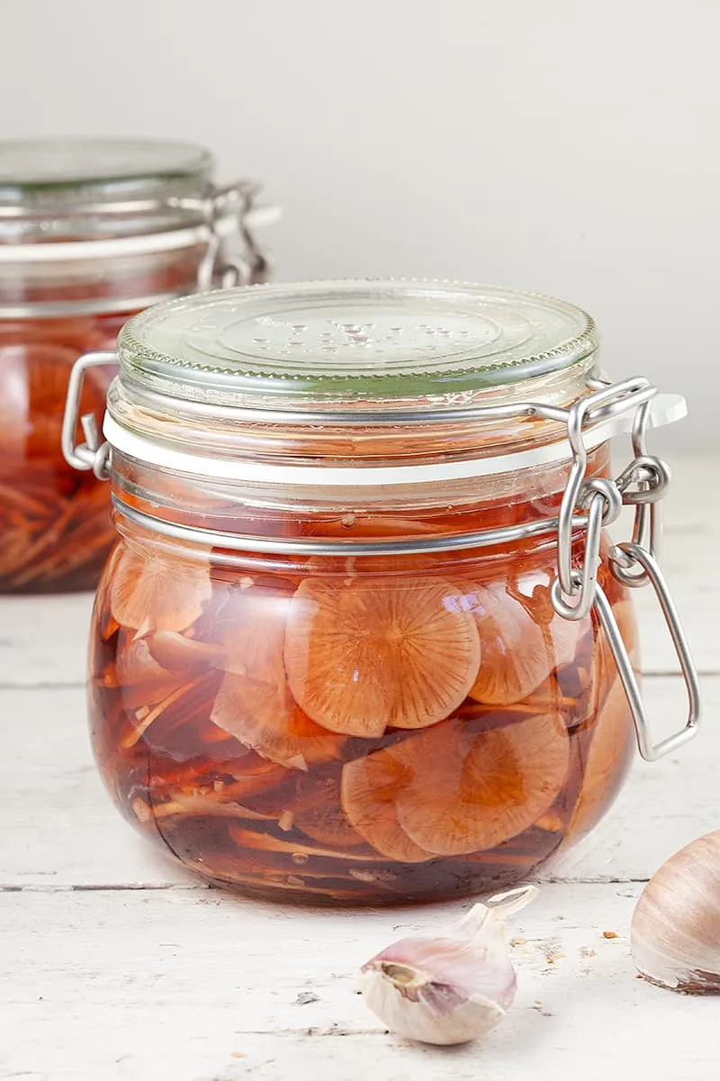 Thaise ingelegde radijsjes