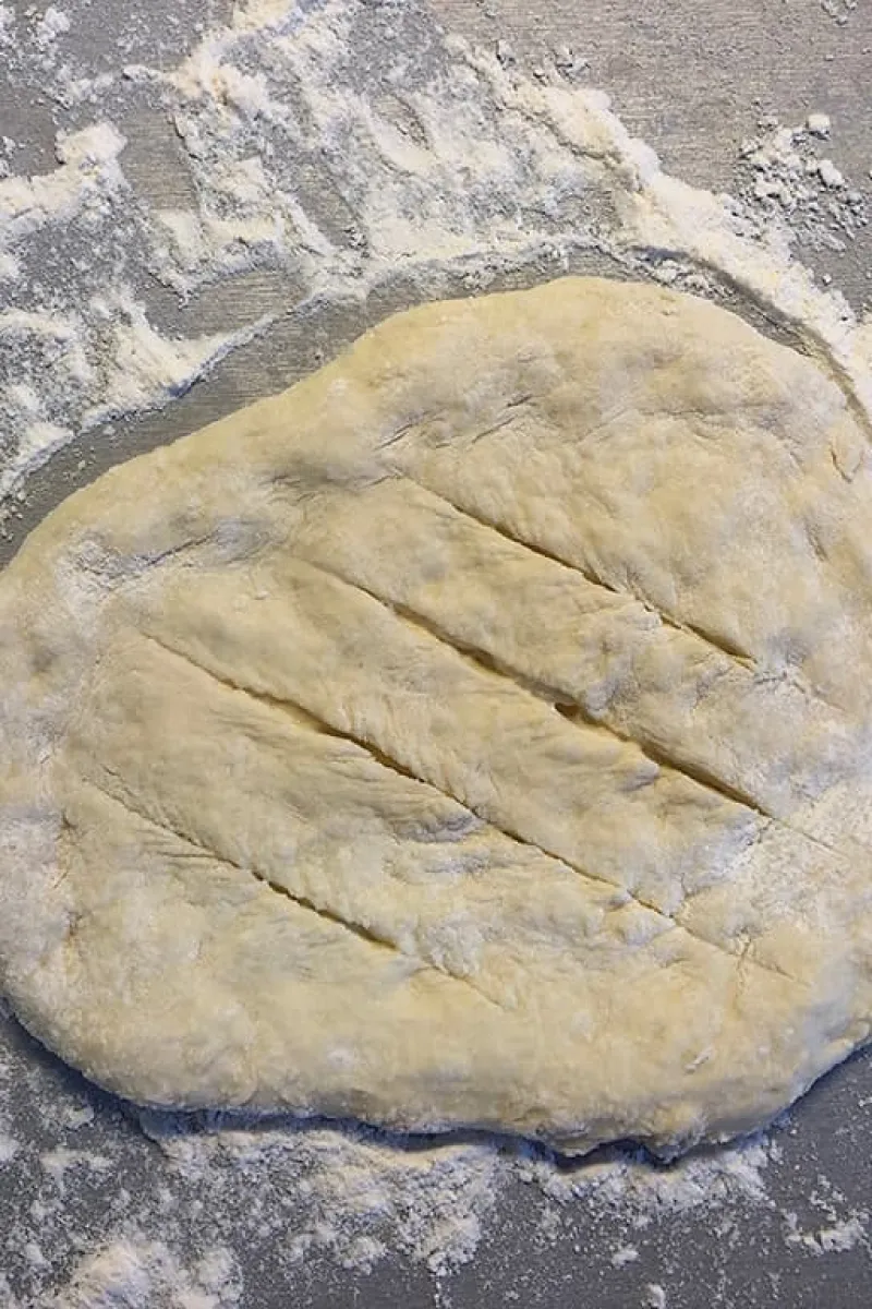 Hongaarse lángos deeg