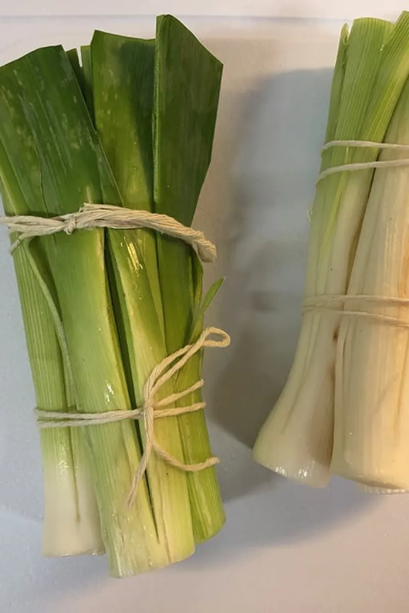 Poireaux vinaigrette - prei binden