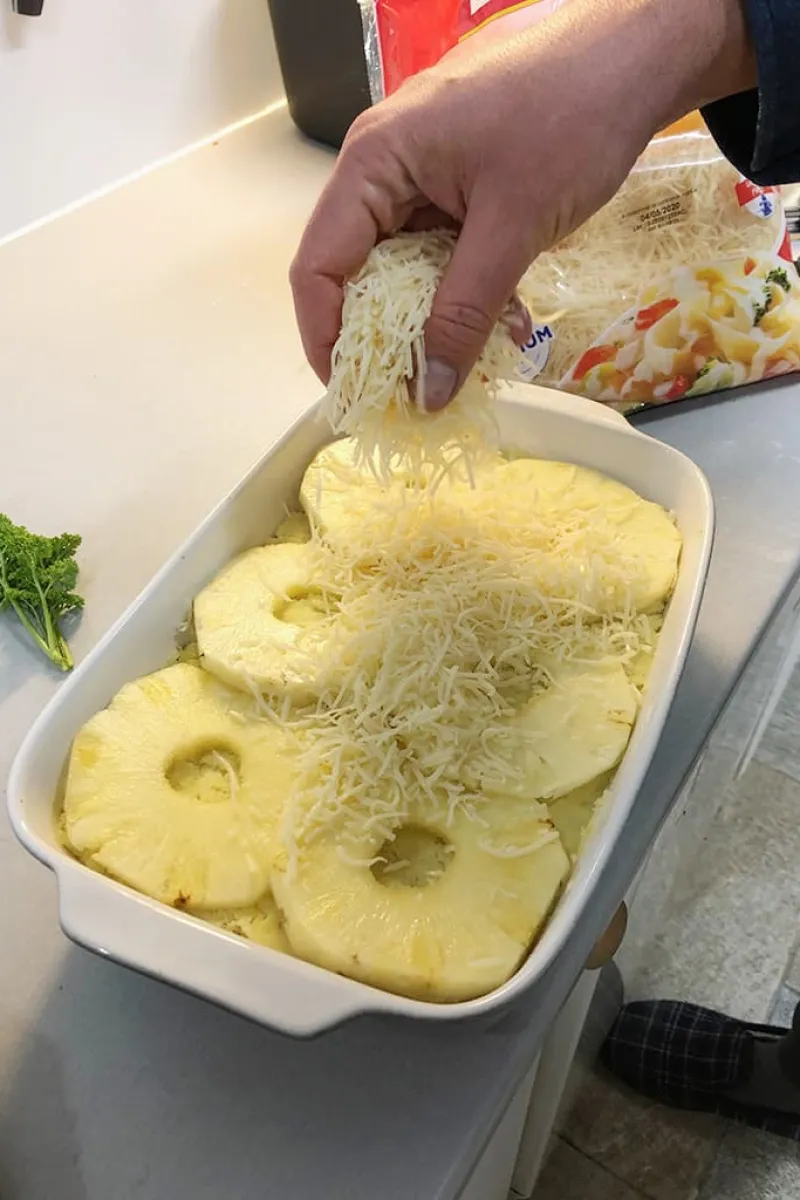 Zuurkoolschotel met ananas maken