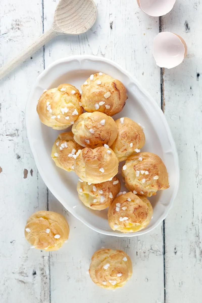 Chouquettes – Franse gesuikerde soesjes