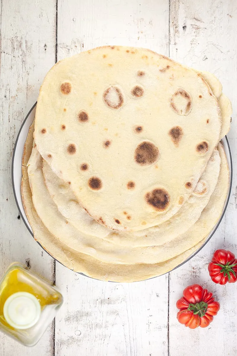 Piadina - Italiaans platbrood