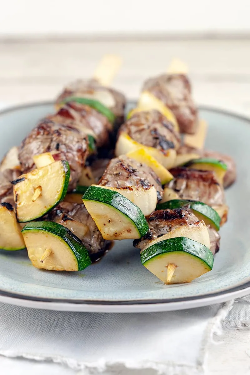 Bavette spies van de barbecue