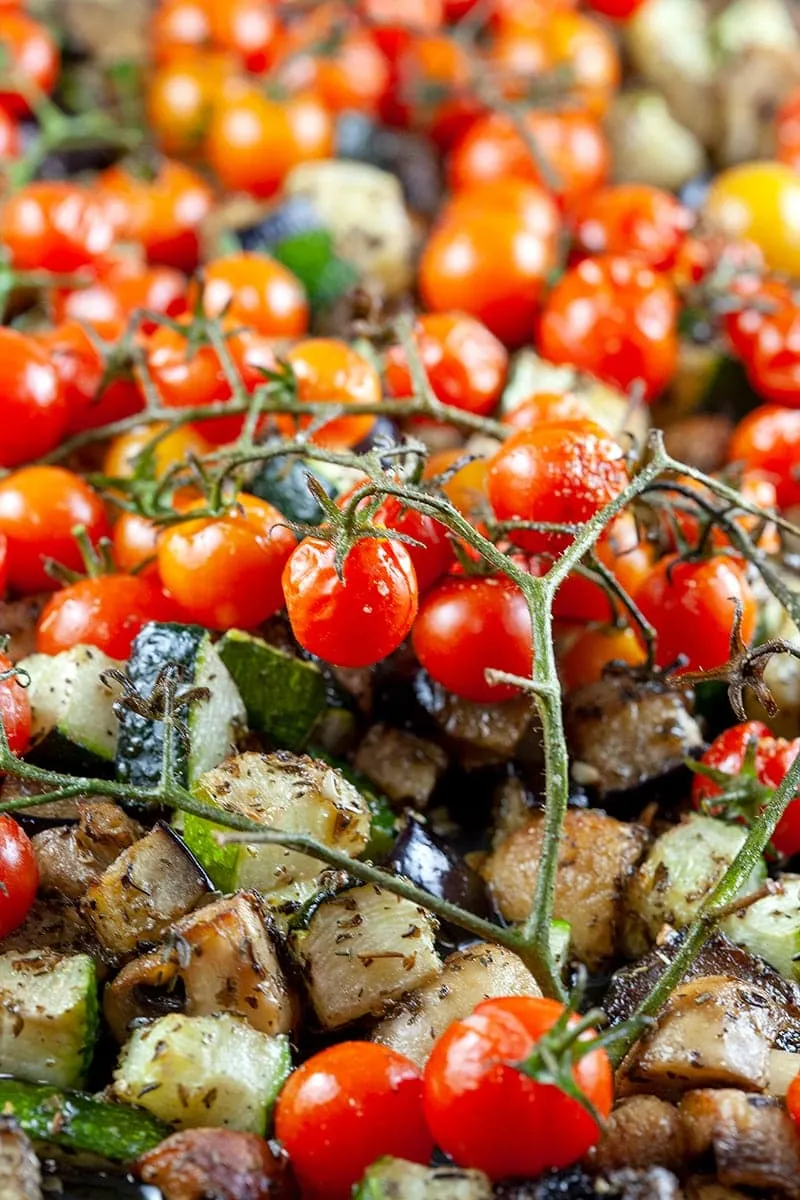 Italiaanse groenten uit de oven