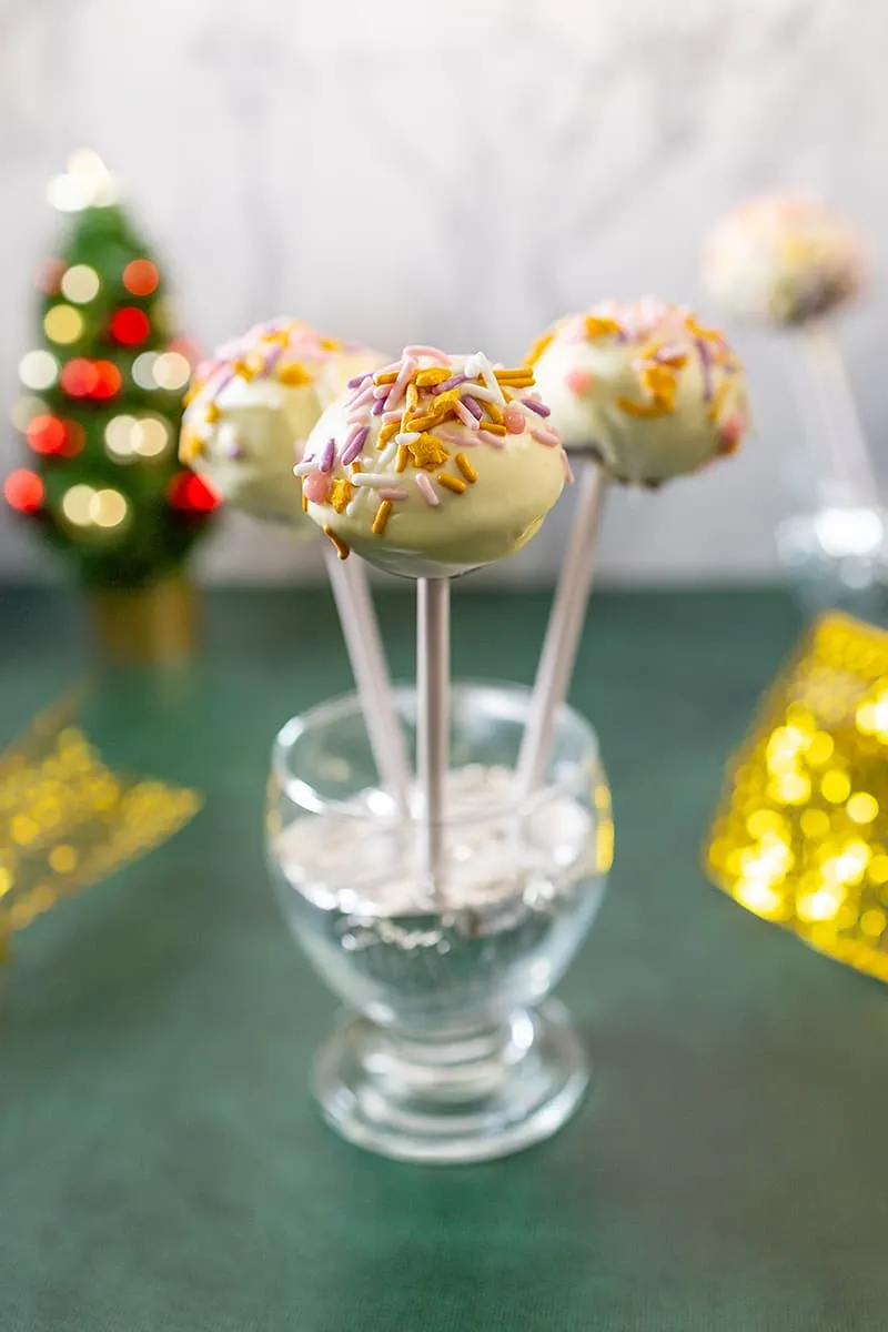 Brownie cakepops - heerlijk met witte chocolade