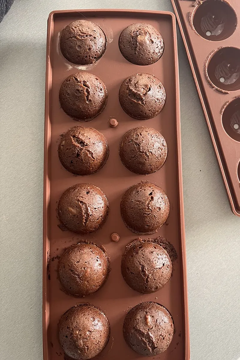 Brownie cakepops voorbereiding - stap 2