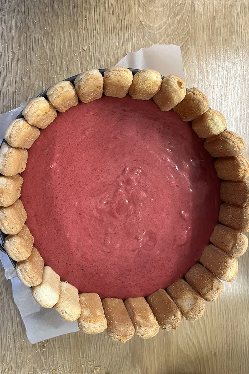 Charlotte Russe met vulling