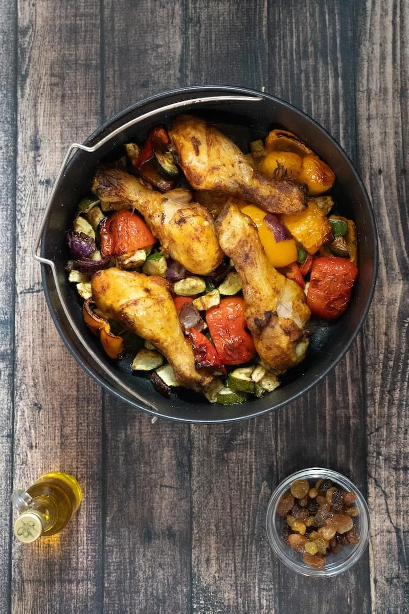 Couscous met kip en groenten uit de slowcooker