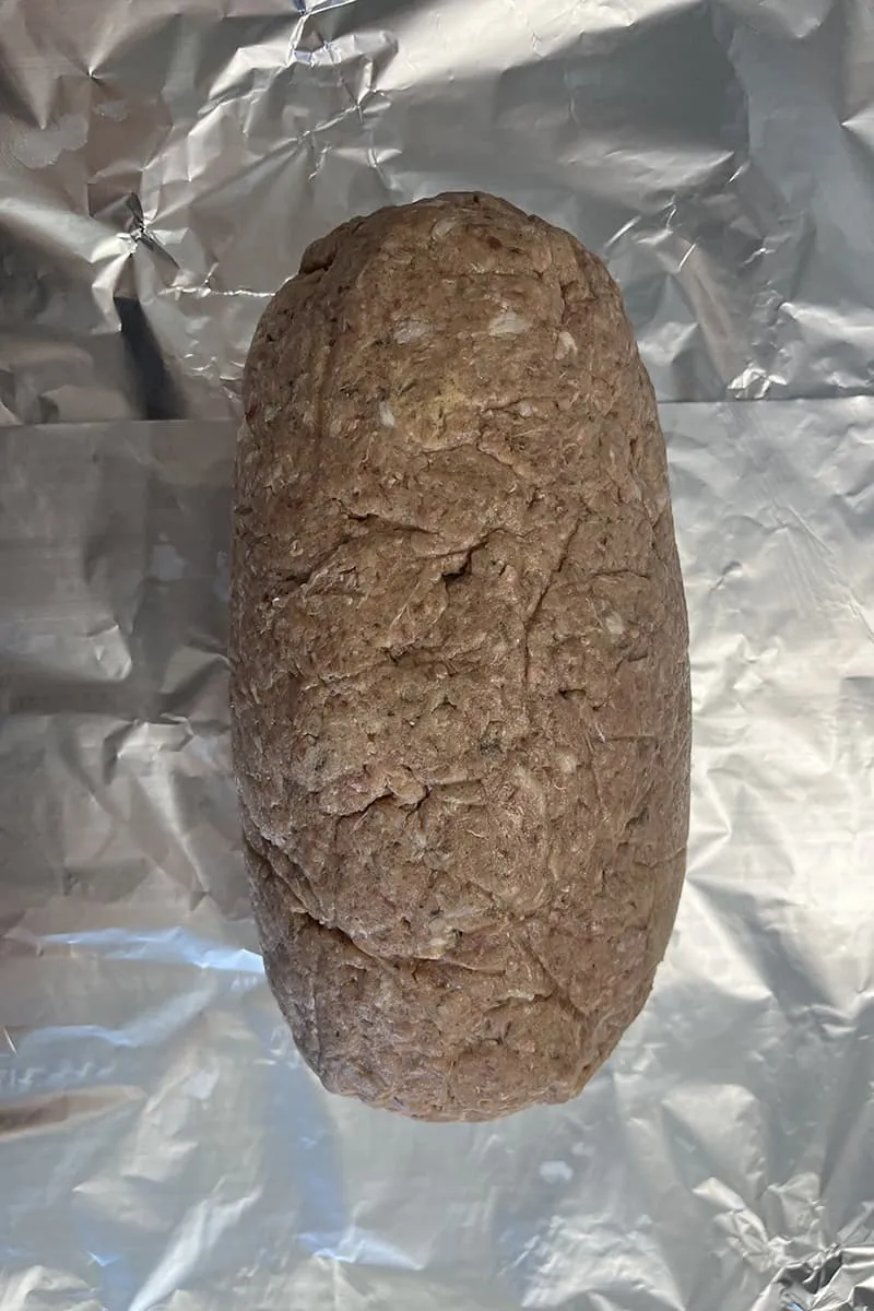 Döner kebab voorbereiding