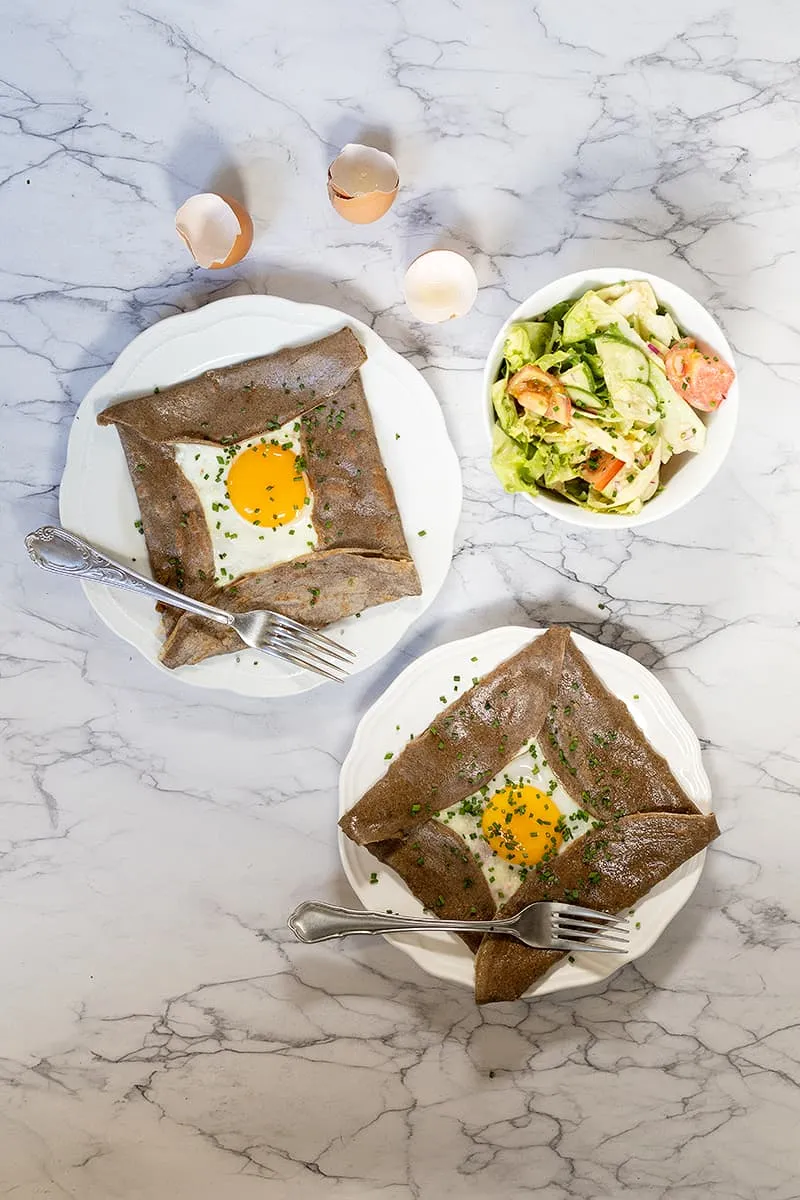 Franse galette Bretonne