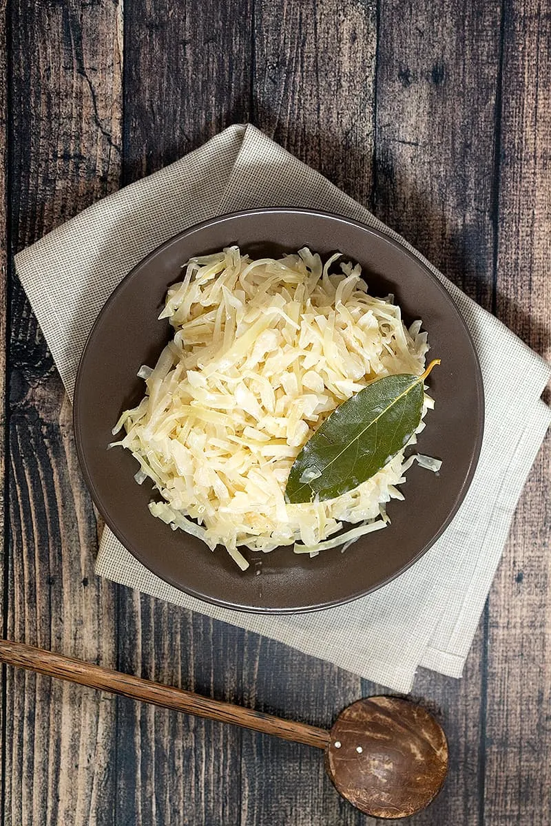 Gestoofde witte kool - heerlijk zacht en romig