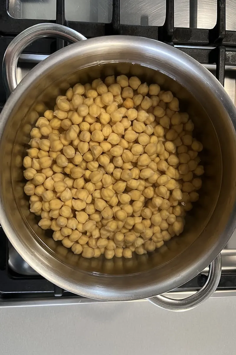 Kikkererwten bereiding