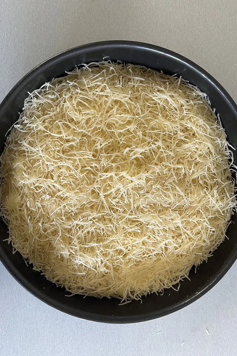 Künefe voorbereiden - stap 3