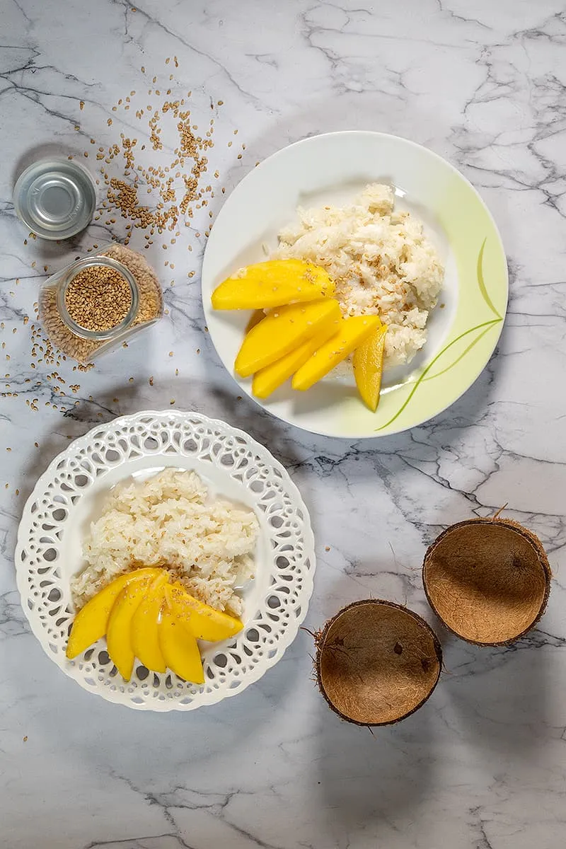 Mango sticky rice