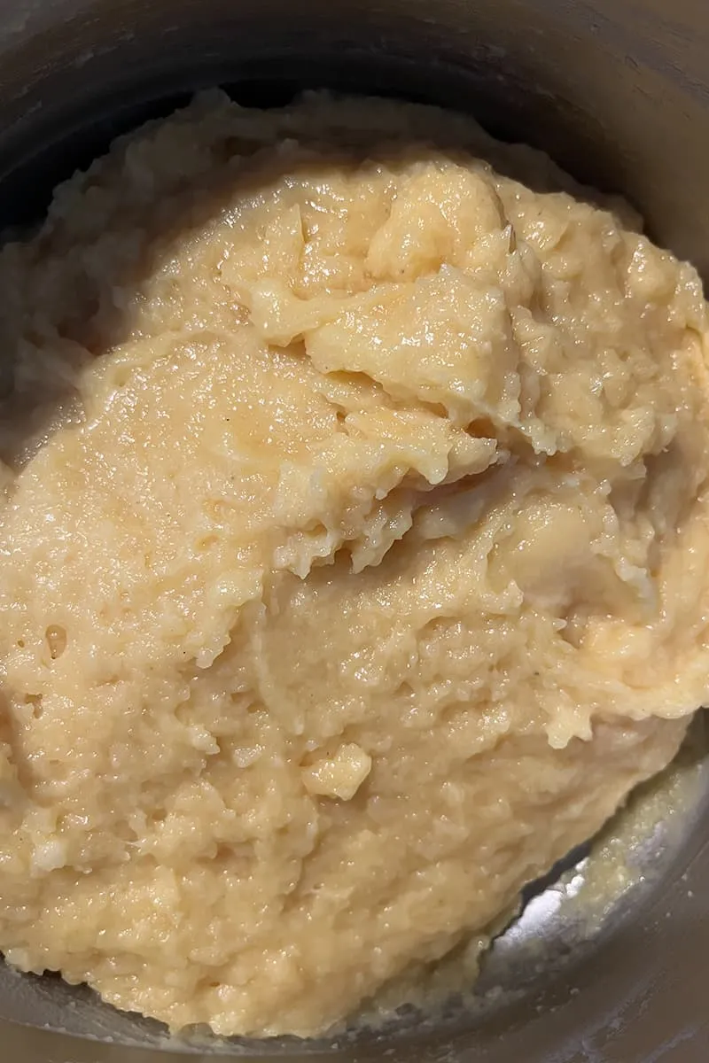 Quenelles met kip en tomatensaus voorbereiden - stap 1