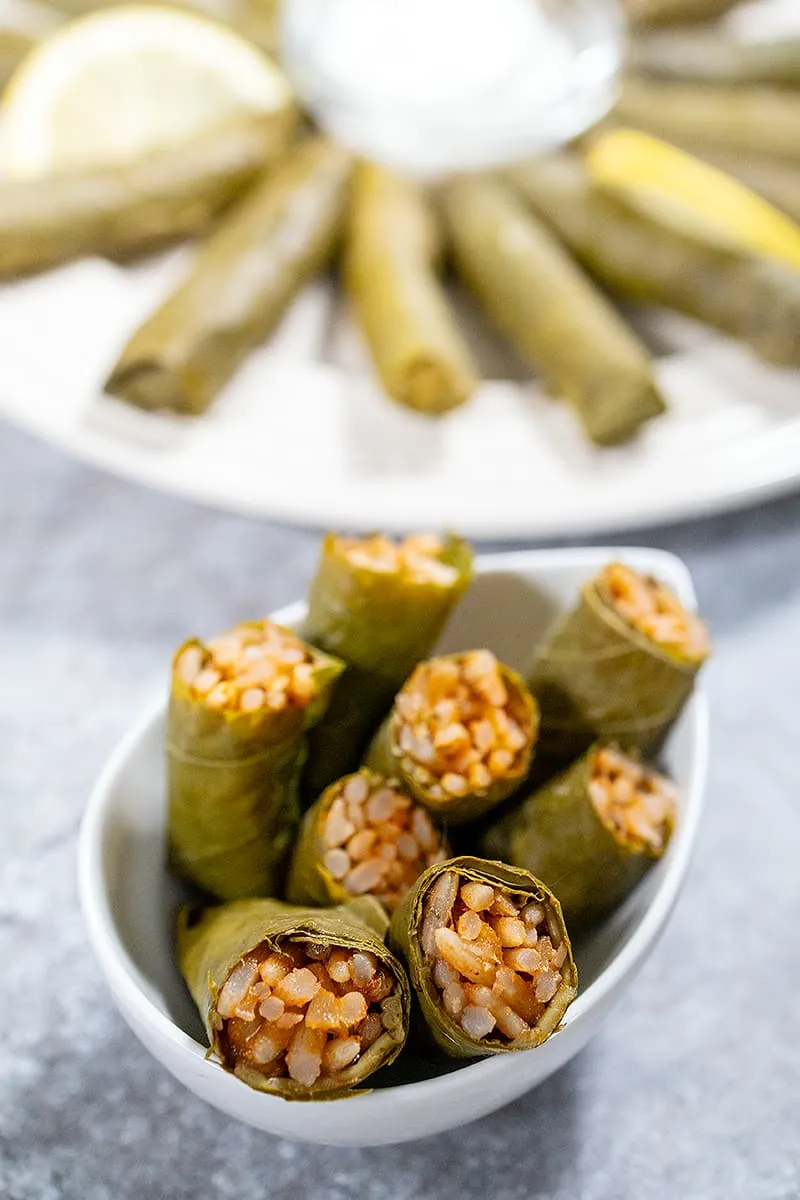 Sarma (Turkse gevulde wijnbladeren)