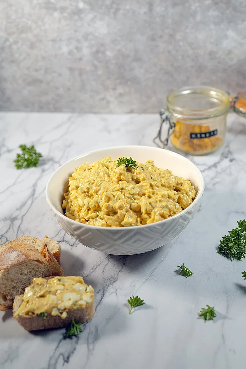 Surinaamse eiersalade