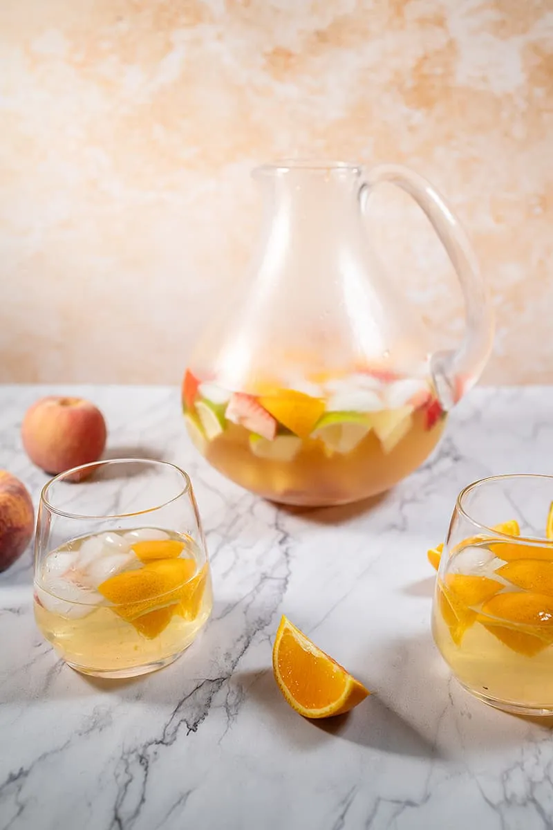 Witte sangria