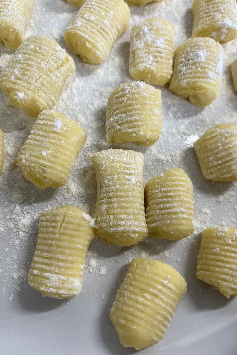 Zelfgemaakte gnocchi