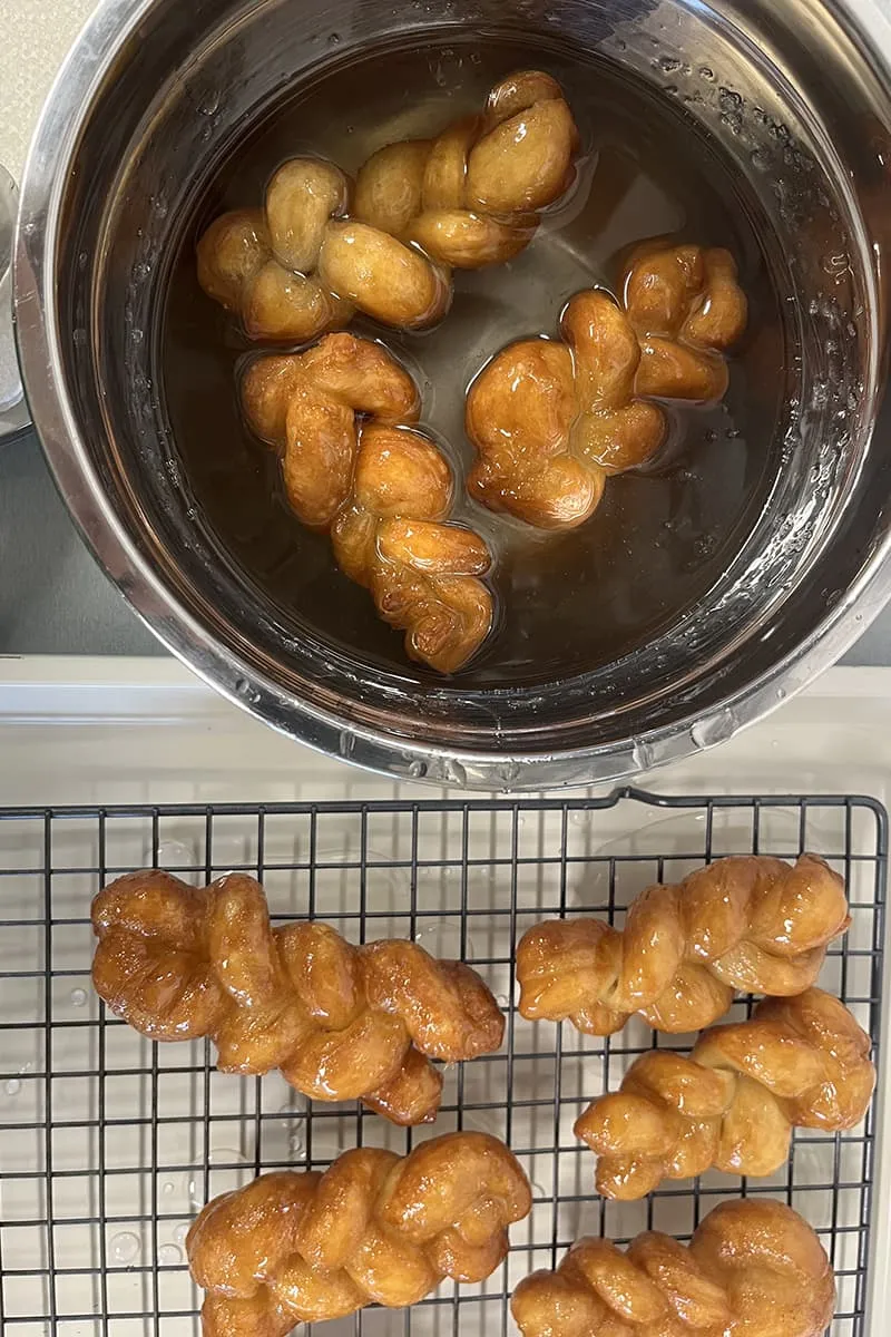 Zuid-Afrikaanse koeksisters voorbereiding - stap 5