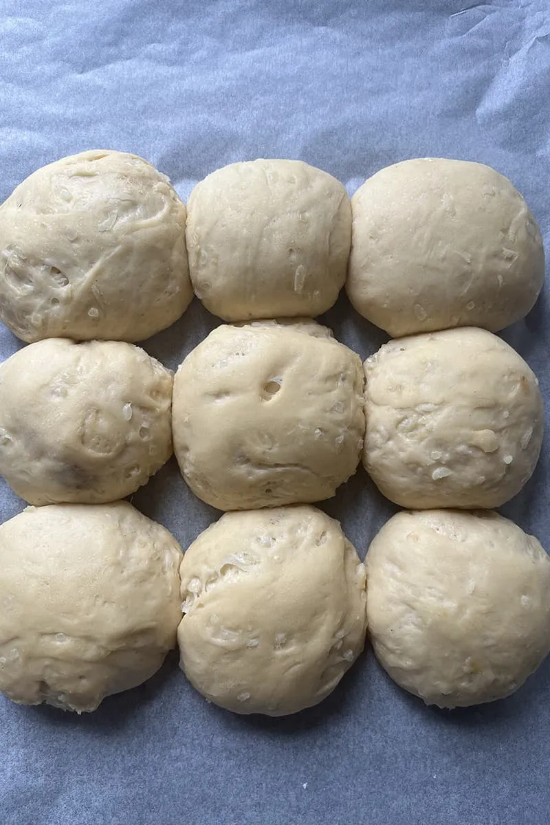 Breekbrood met ui en knoflook voorbereiding - stap 2