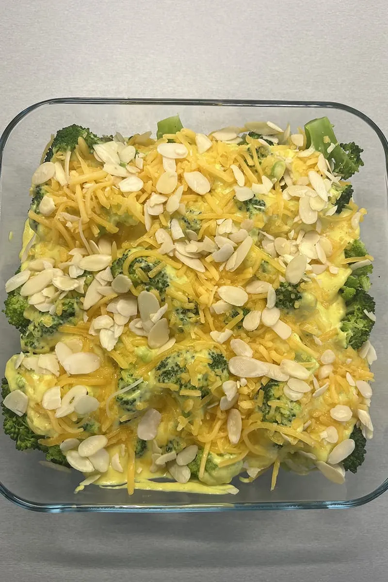 Broccoli gratin voorbereiding