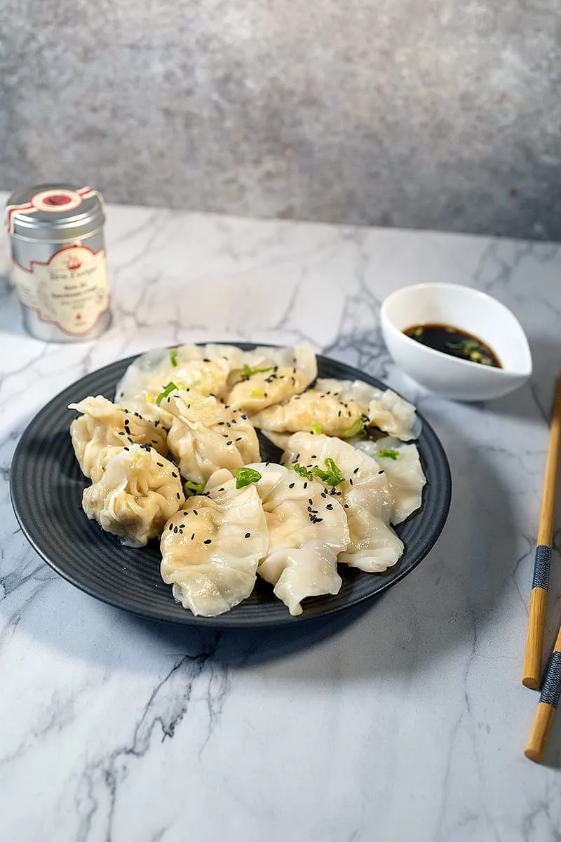 Chinese dumplings met kip - vol smaakmakers