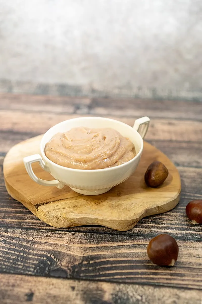 Crème de marrons - zoete kastanjepuree met vanille