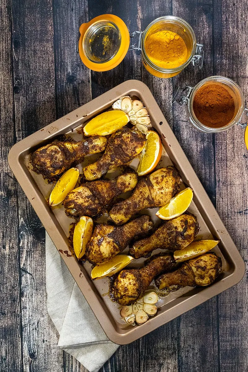 De lekkerste gekruide drumsticks uit de oven (makkelijk recept)