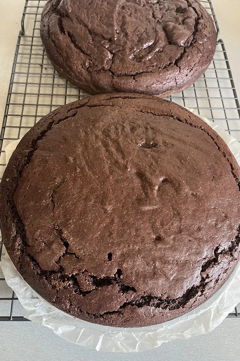 Dubai chocoladetaart met pistache voorbereiding - stap 1