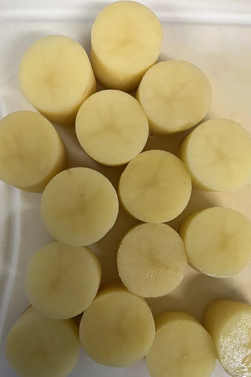 Fondant aardappelen voorbereiding - stap 3