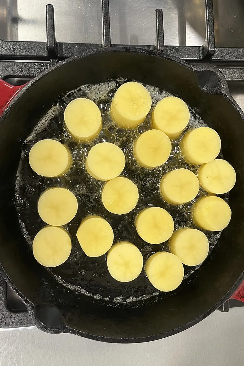 Fondant aardappelen voorbereiding - stap 4