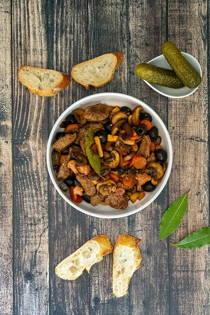 Pica pau - Portugese snack